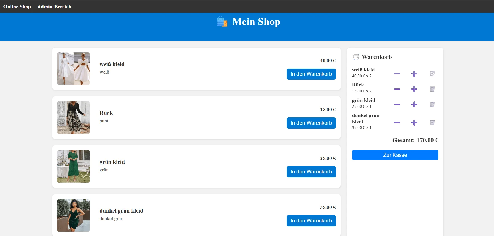Online Shop